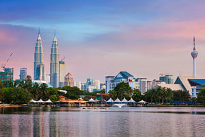 Arrivée à Kuala Lumpur