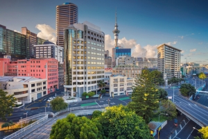 Arrivée a Auckland