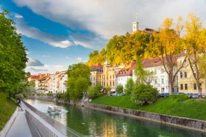 Route vers Ljubljana et visite du Château