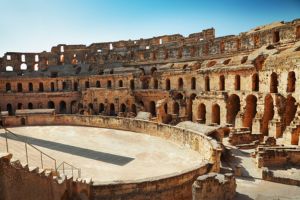 Visites des sites romains : El Jem et Sbeitla